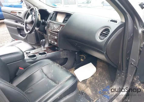 2015 Nissan Pathfinder Sl z USA, uszkodzony, nr VIN 5N1AR2MM4FC700979